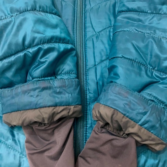 Columbia Down Full-Zip Jacket Size XS, Teal color - Picture 7 of 7